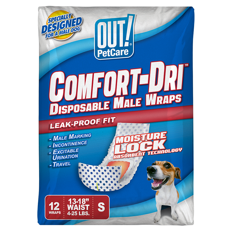 Out fashion pet care disposable female dog diapers